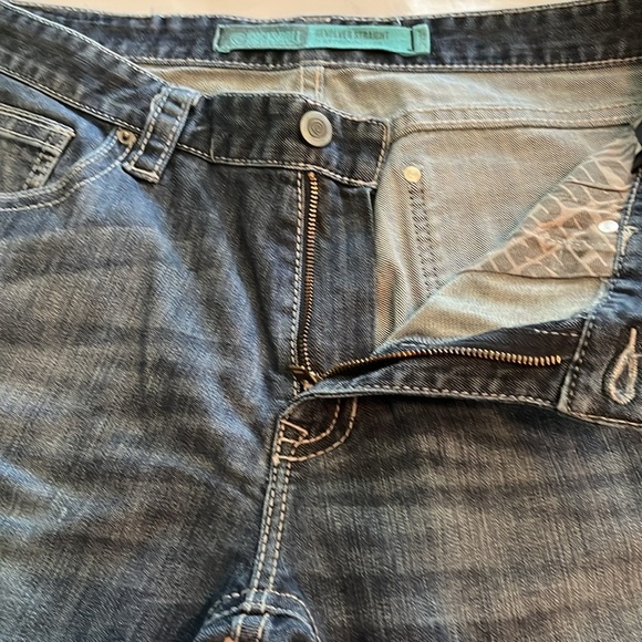 Rock & Roll Denim Revolver Straight Slim Size 36 x 30 - Picture 16 of 16